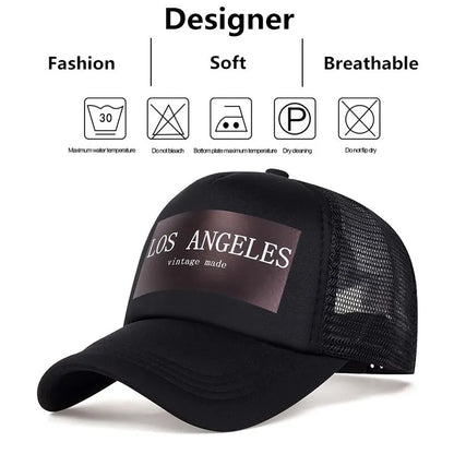 Unisex Los Angeles Print Baseball Caps
