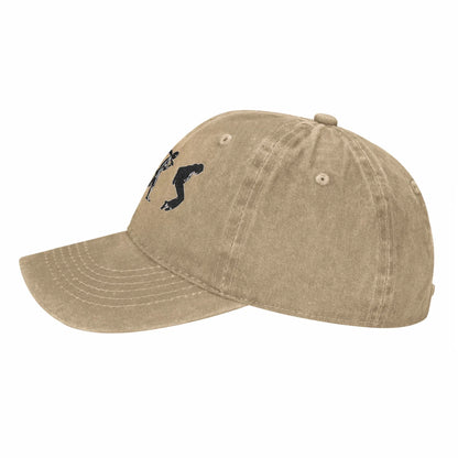 King of Pop M-Michael J-Jackson MJ Washed Baseball Cap