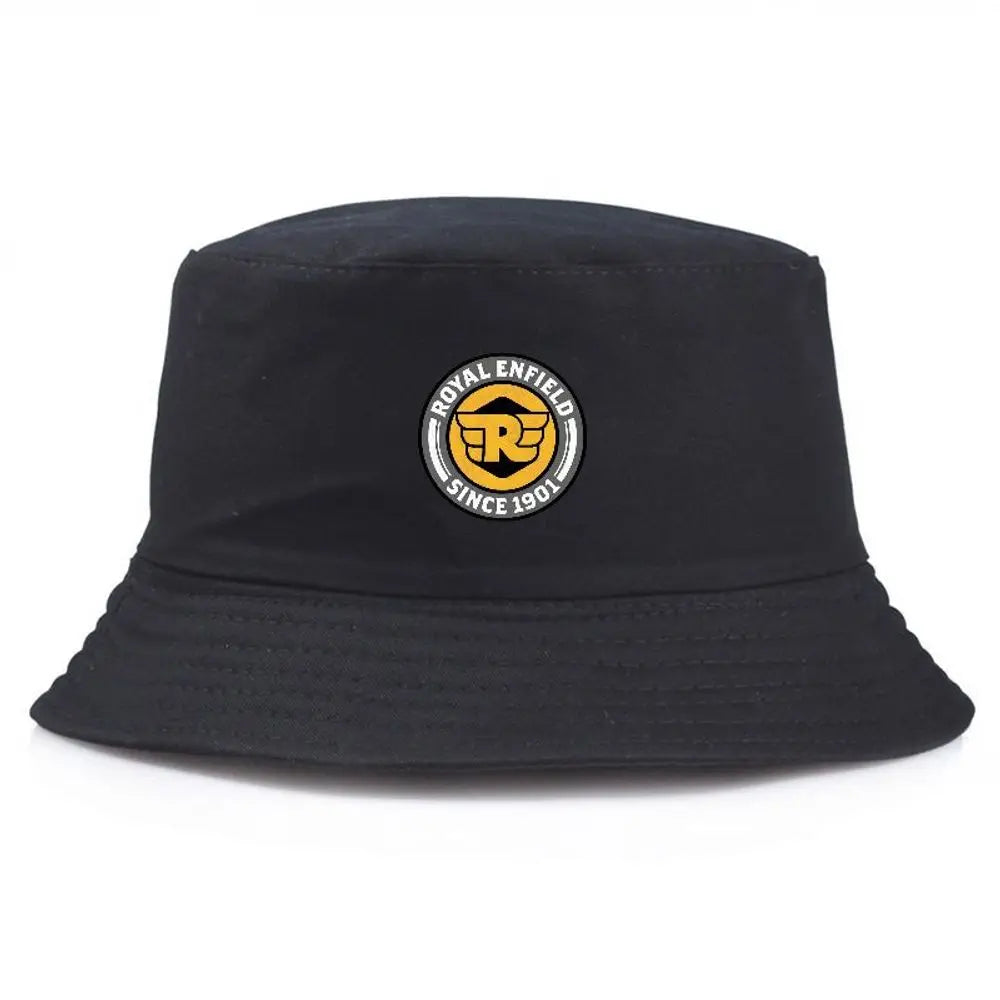 Royal Enfield Summer Bucket Hat Cotton Fisherman Hats For Men Women