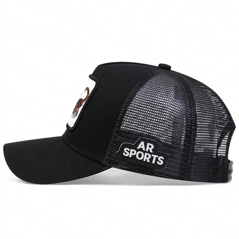 Unisex Scorpion Embroidery Baseball Caps