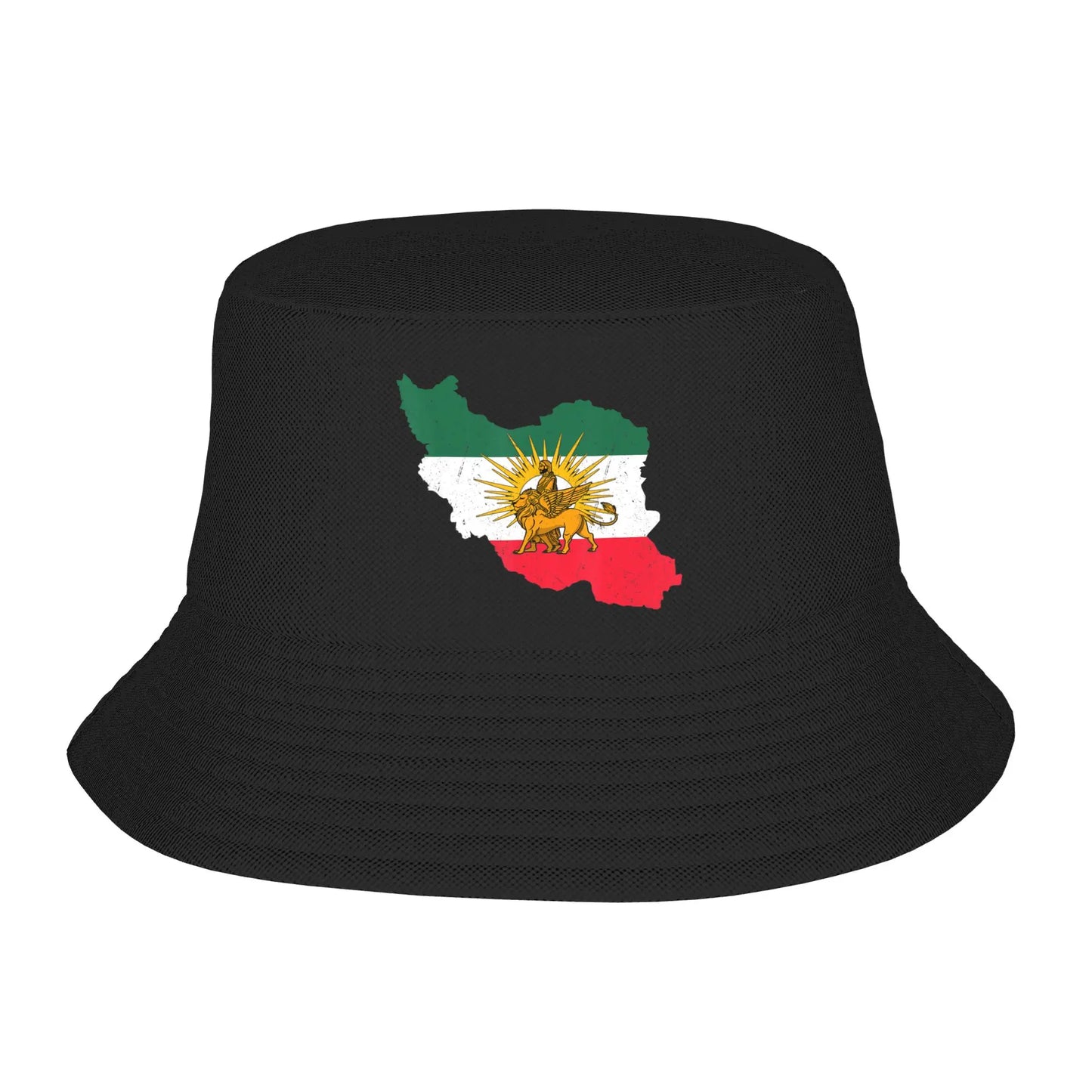 Lion And Sun Emblem of Persia Iran Bucket Hat