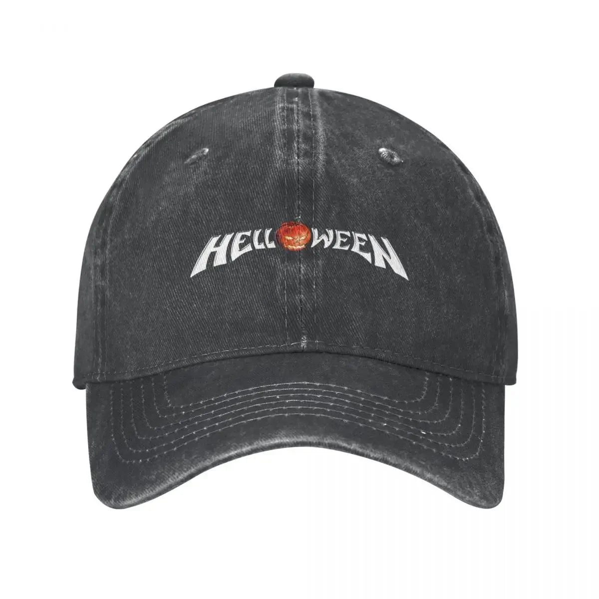 Vintage Helloween Heavy Metal Baseball Caps Unisex Distressed Washed