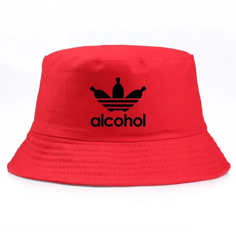 Fashion Summer Beer Drinking Alcohol Bucket Hat Woman Man