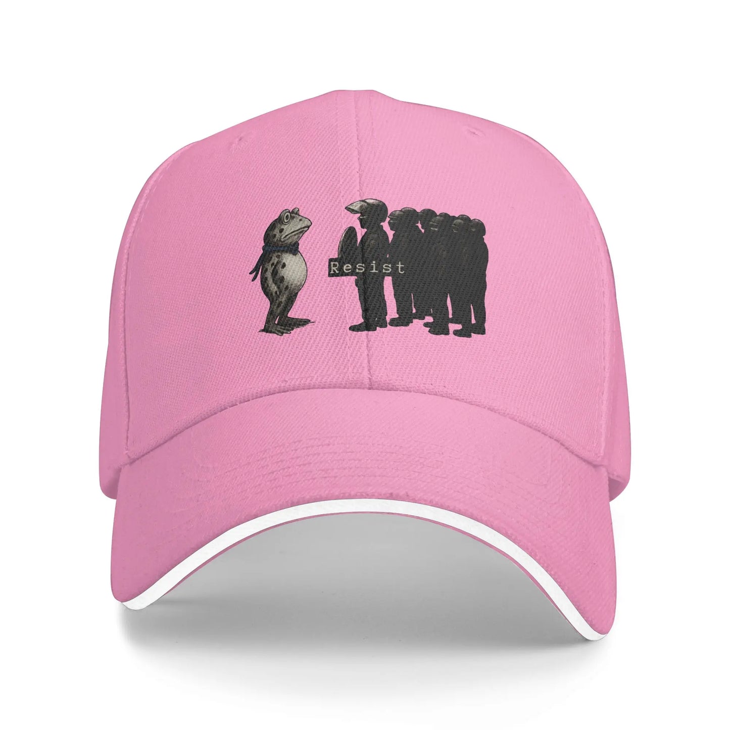 Portland Frog Resist Baseball Cap  Unisex Men Print Hip Hop