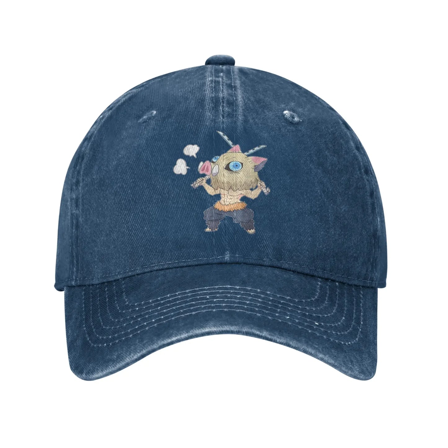 Slayer Demon Anime Teams Denim Baseball Caps