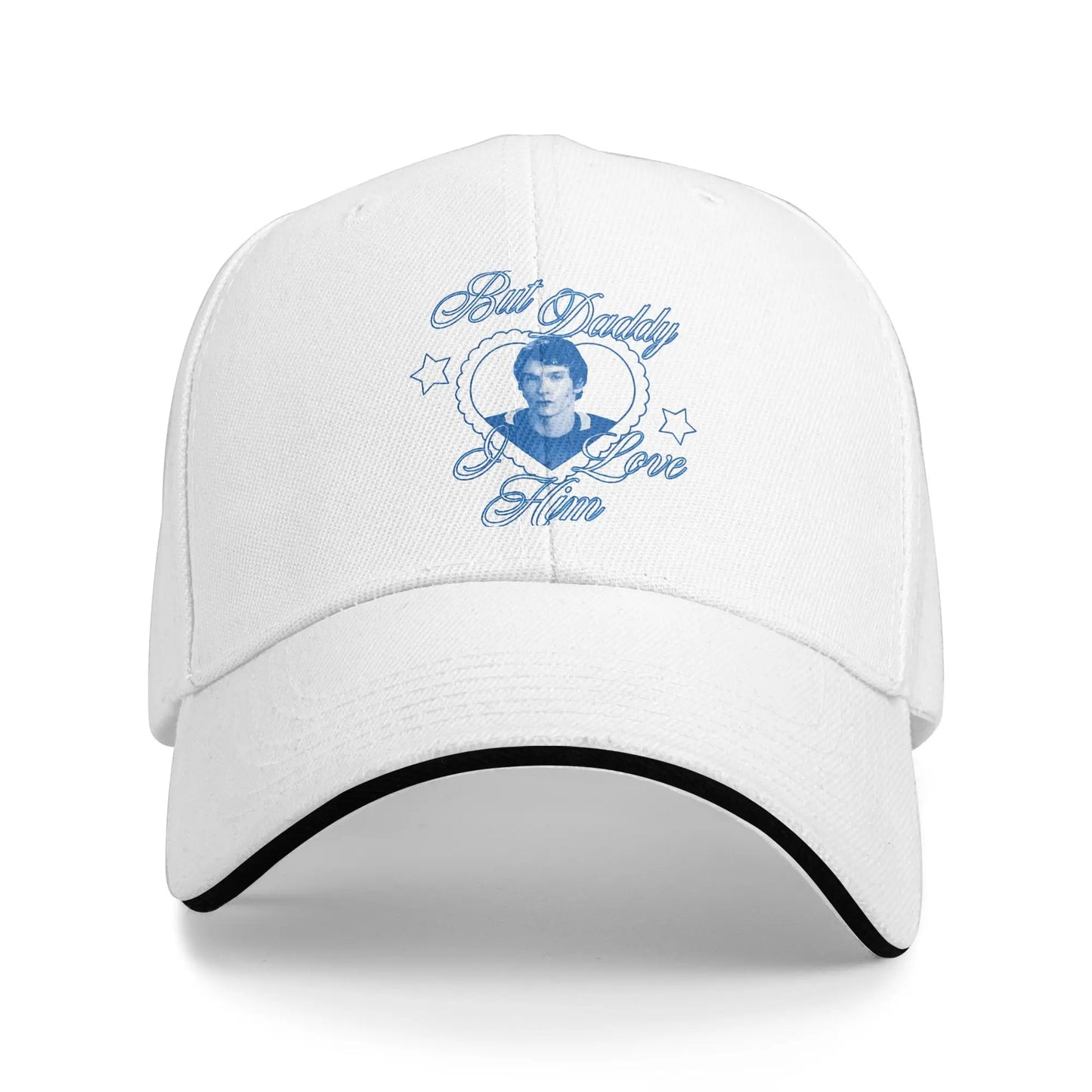 Heated Rivalry Funny Loon Quote Baseball Cap Hip Hop Stupid Canadian Wolf Bird
