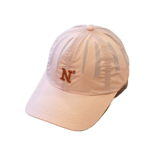 Letter N Embroidery Quick Dry Baseball Cap