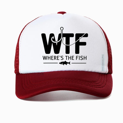 WTF Fish Baseball Cap