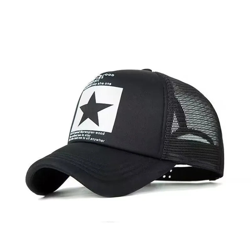 Fashion Spring Baseball Cap Snapback Mesh Hats Hip Hop Caps Cool Men Caps Female Outdoor