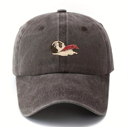 Sports Dog Pattern Baseball Hat For Men And Women