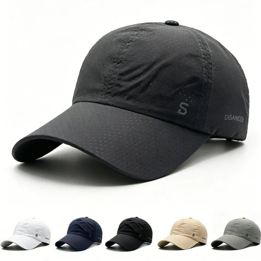 Quick-Dry & Breathable Outdoor Men's Sun Hat Baseball Cap