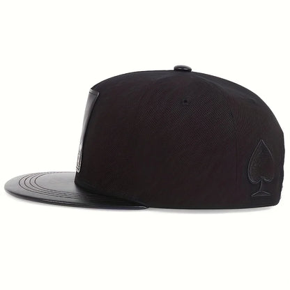 Fashion Hip Hop Baseball Cap Poker Embroidery Personalized Hat Men Women Cotton Snapback Hats