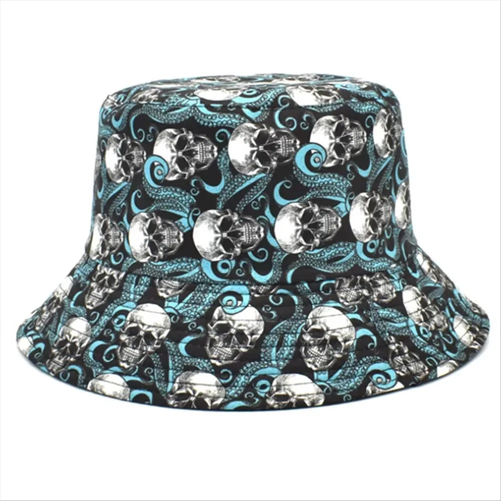 Skull Graffiti Unisex Bucket Hat