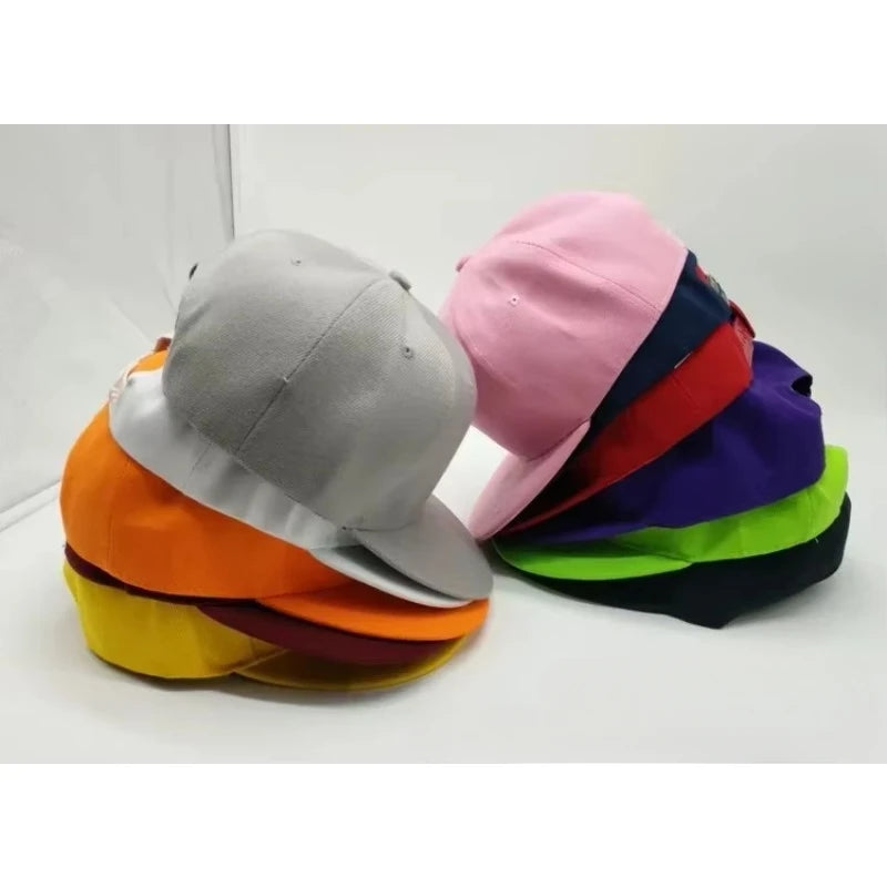 New Arrive Flat Edge Blank Casual Snapback Caps