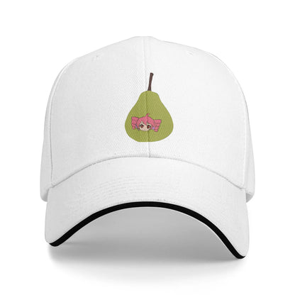 Pearto Kasane Teto Pear Anime Japanese Music Character Baseball Cap