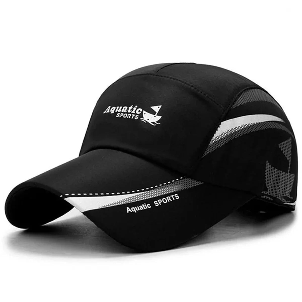 Unisex Aquatic Sport Boat Print Baseball Caps Sunscreen Hat Sports Cap