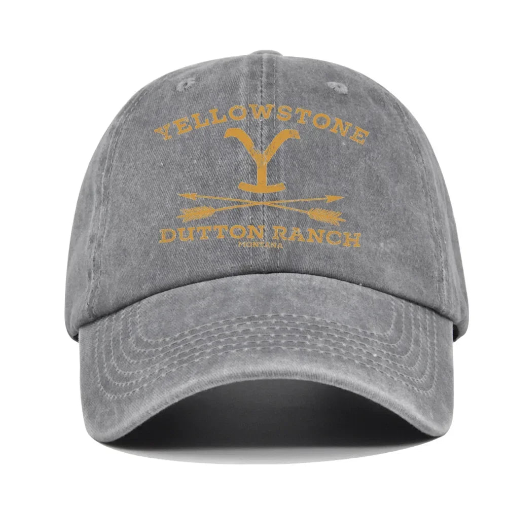 YELLOWSTONE Dutton Ranch Baseball Cap For Men Women