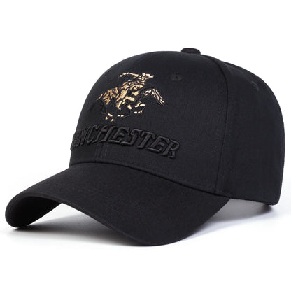 Unisex Winchester Letter Embroidery Baseball Caps