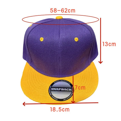 Custom Logo Flat Brim Hip-hop Caps Men Snapback Hat