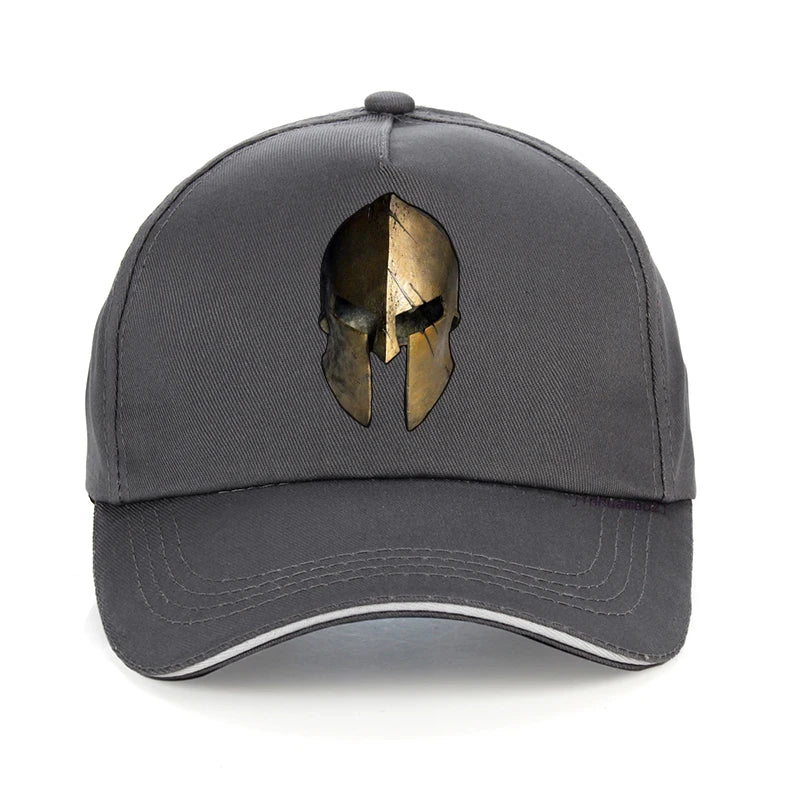 Spartan Molon Labe Sparta hat Cartoons Print Baseball Cap