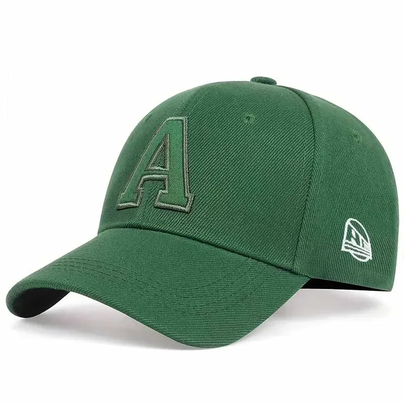 A Letter Embroidered Baseball Cap