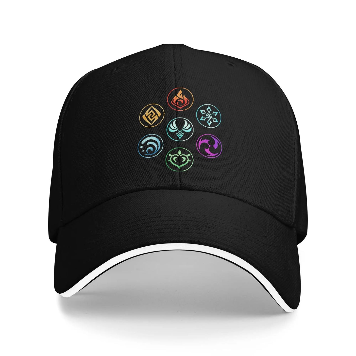 Genshin Impact Elements Impact Baseball Cap Fashion