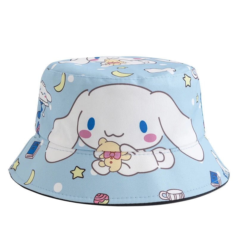 New Children's Sanrio Hello Kitty Kuromi Bucket Hat