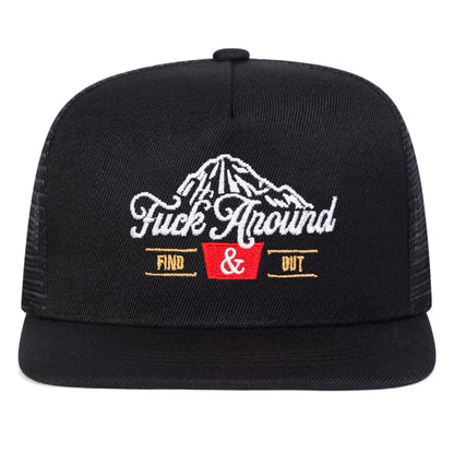 Unisex ANOUND Letter Embroidery Hip-hop Snapback Caps