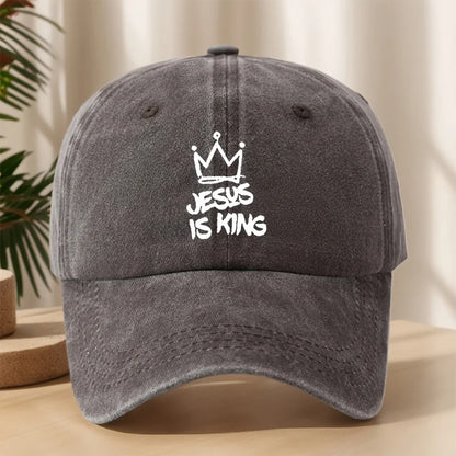 Crown Patterned Baseball Cap