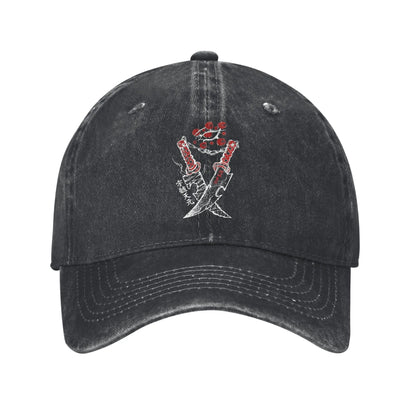 Demon Slayer Multicolor Hat Peaked Women's Cap Tengen Uzui Baseball Hat