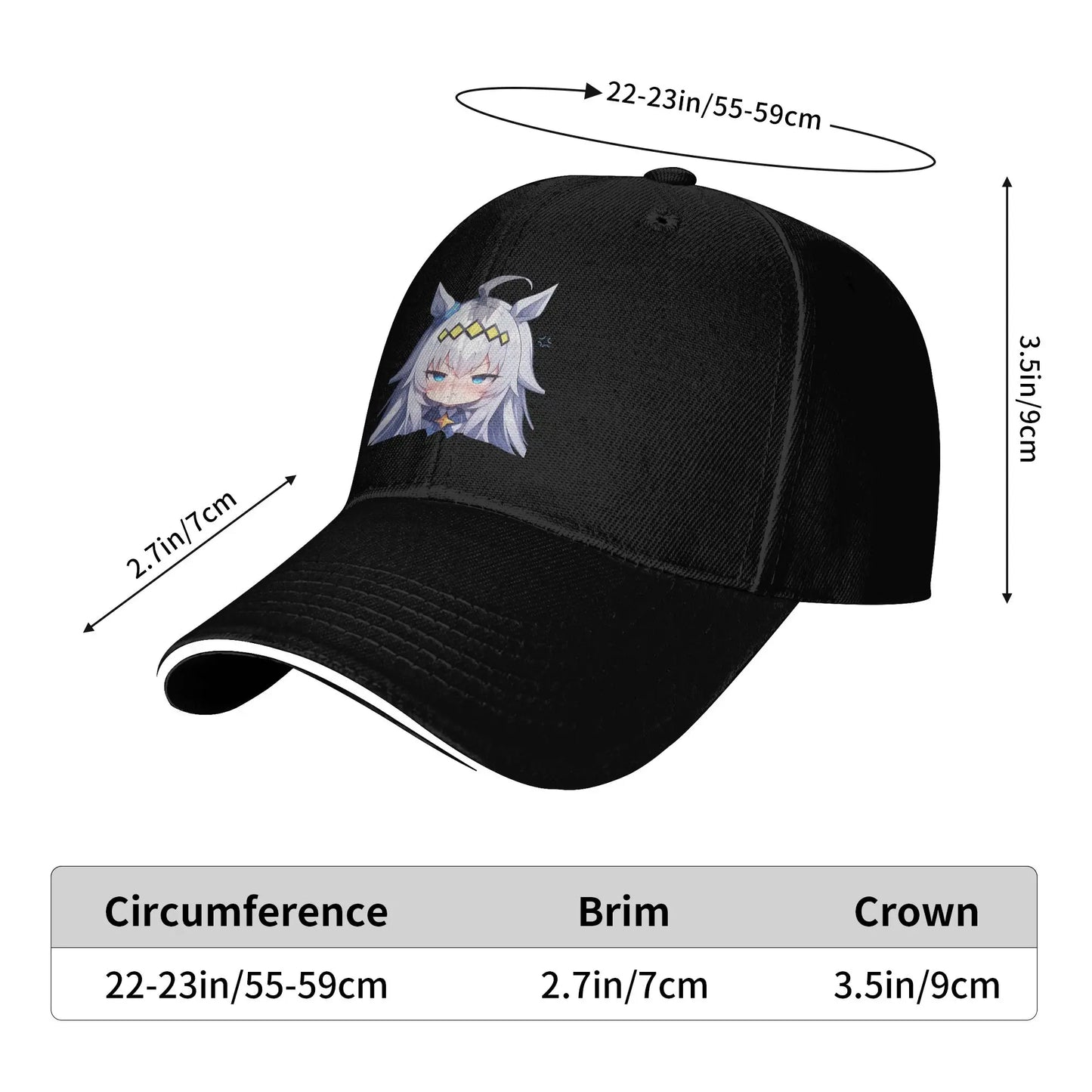Summer Oguri Cap Uma Musume Baseball Cap