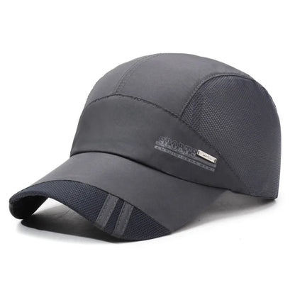 Unisex Outdoor Sports Quick-Dry Mesh Cap Baseball Cap