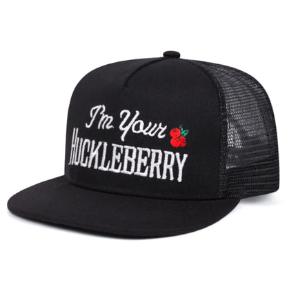 New Fashion Webhat Cartoon Letter Embroidered Hip Hop Hat Snapback Hat