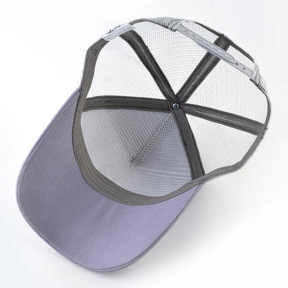 Spring Summer Baseball Cap With Lion Embroidery