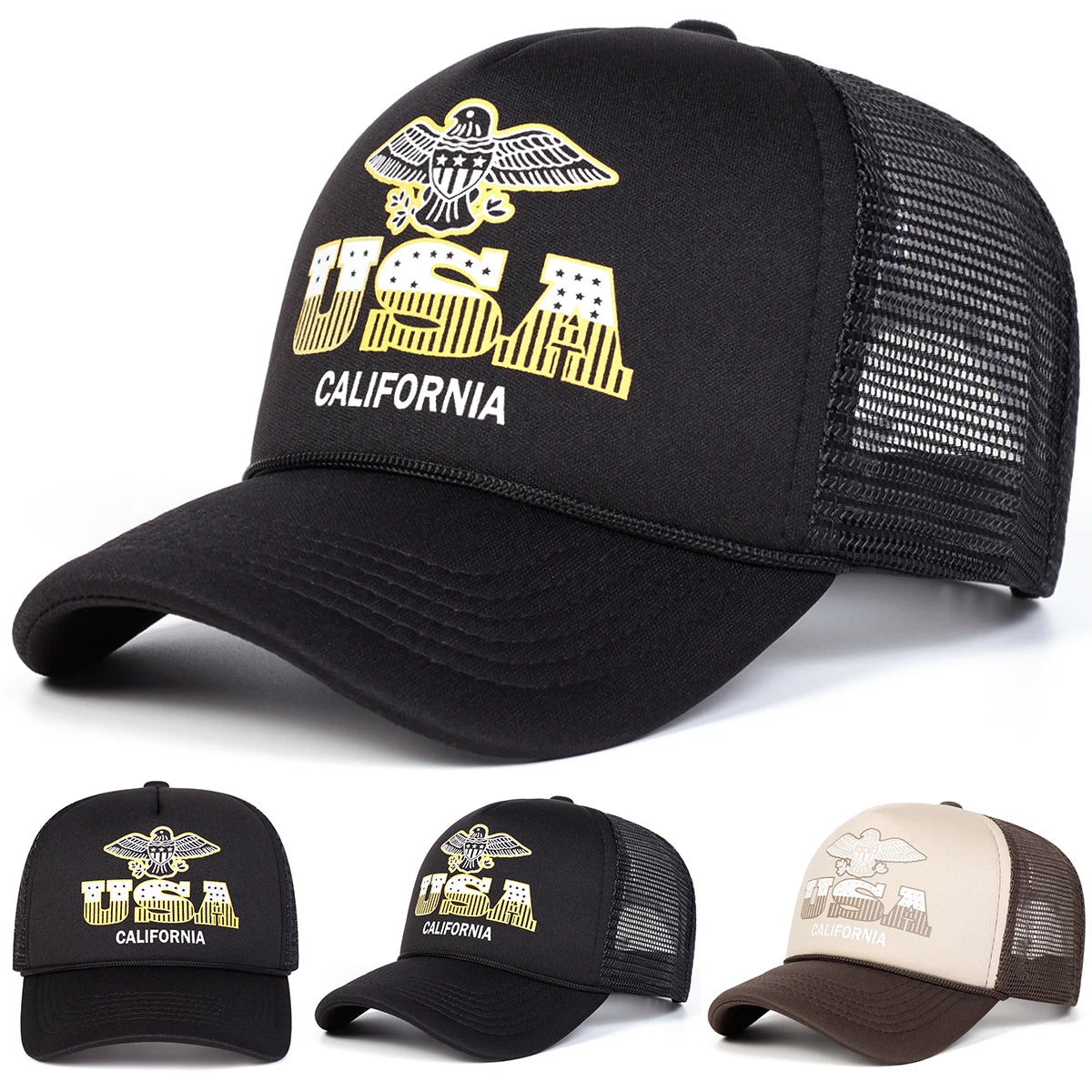 Unisex USA CALIFORNIA Baseball Caps