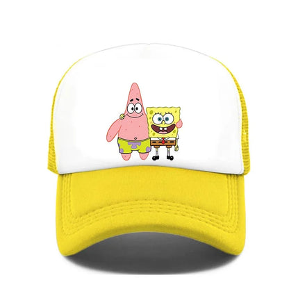 Fashion Cute SpongeBobs Print Baseball Cap