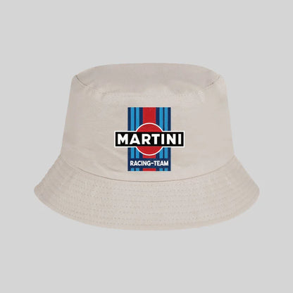 MAITINI Printed Boater Hat Retro Racing-Style Boater Hat Bucket Hat