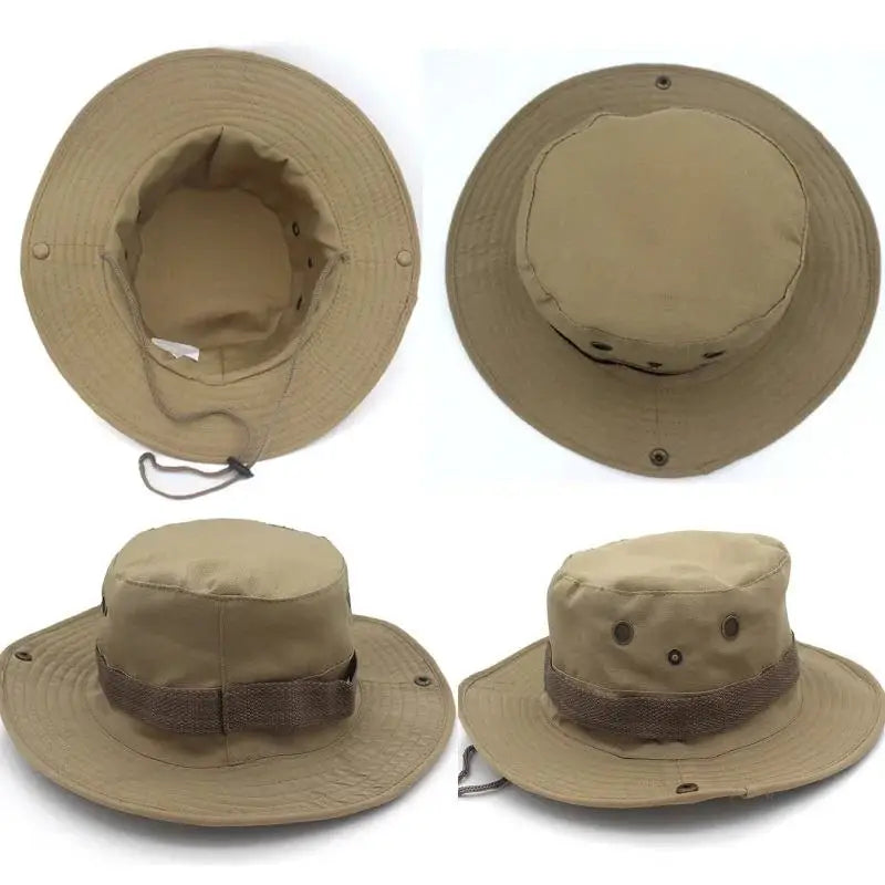 Jungle Cap Camouflage Tactical Caps Military Boonie Hat Men Women