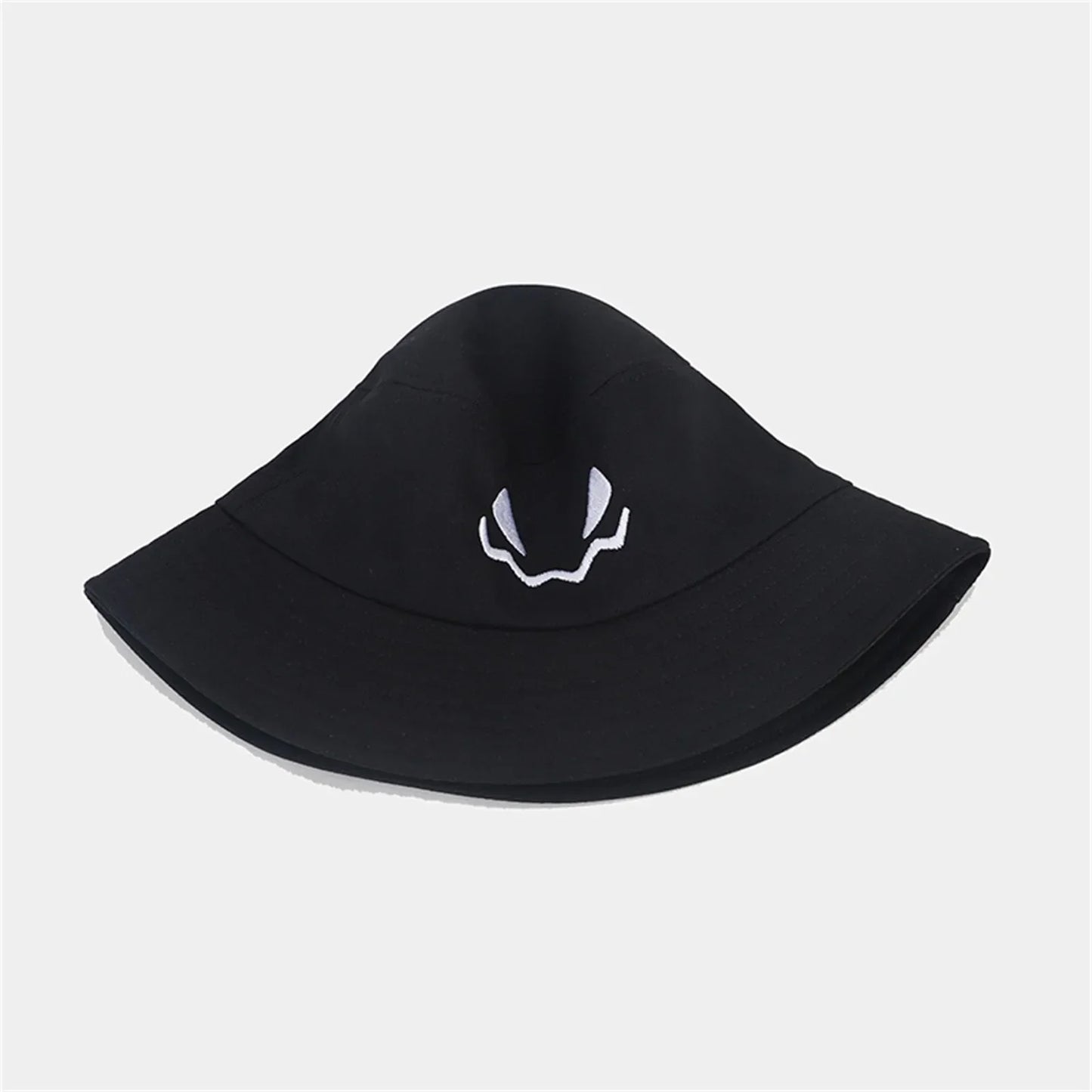 Halloween Pumpkin Embroidery Bucket Hat Double Sides