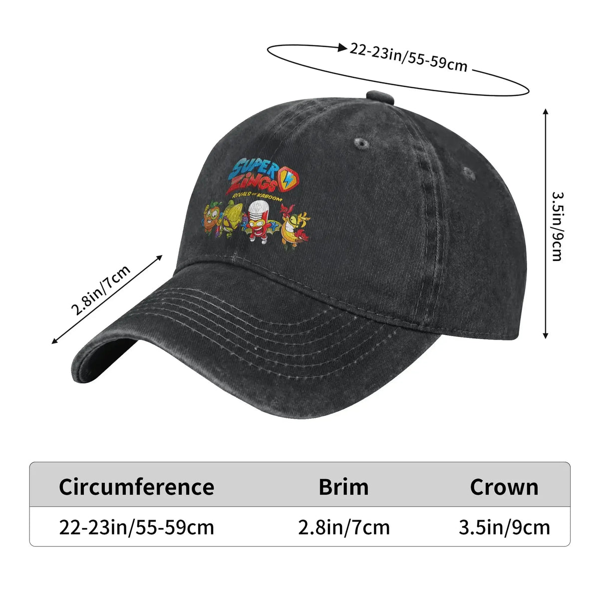 Super Zings Game Superthing Baseball Cap