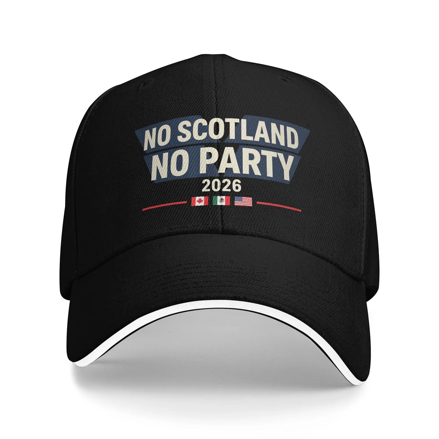 No Scotland No Party Beer Pixel Art Sandwich Cap Hip-Hop Baseball Caps