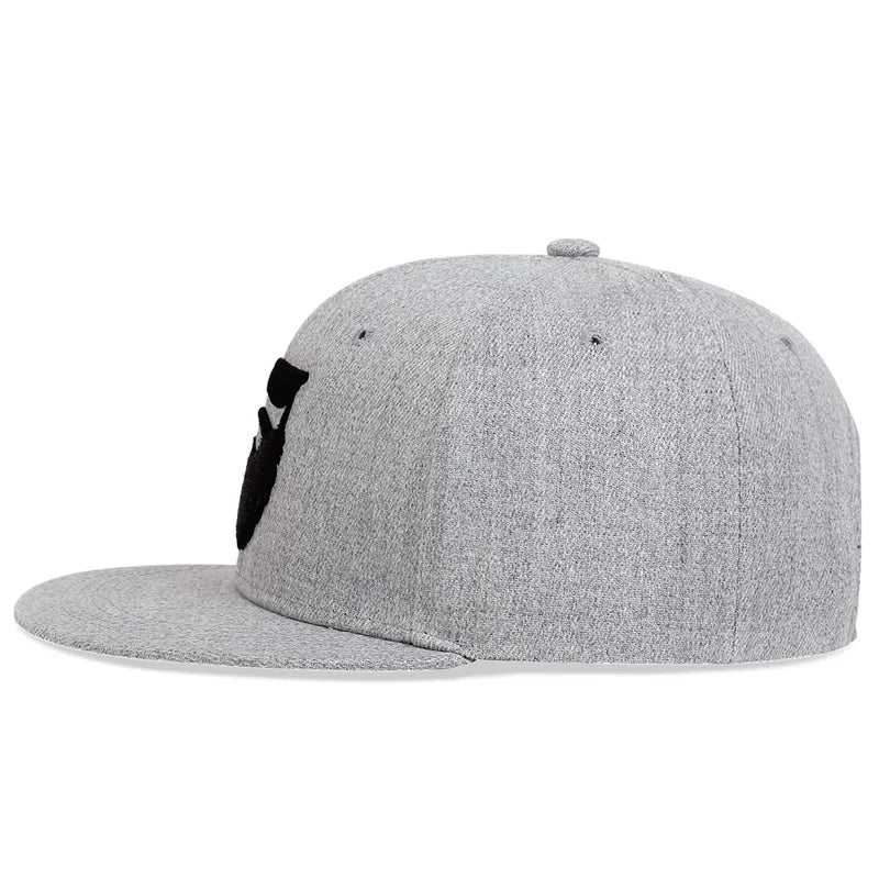 Fashion Men Women Cotton Snapback Hat Hip Hop Baseball Cap Beard Old Men