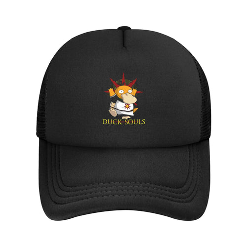 Pokemoned Duck Souls Mesh Baseball Cap