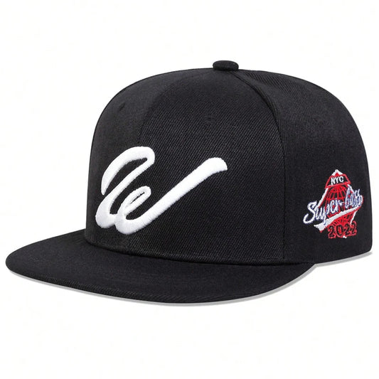 Unisex W Letter Embroidery Hip-hop Hats