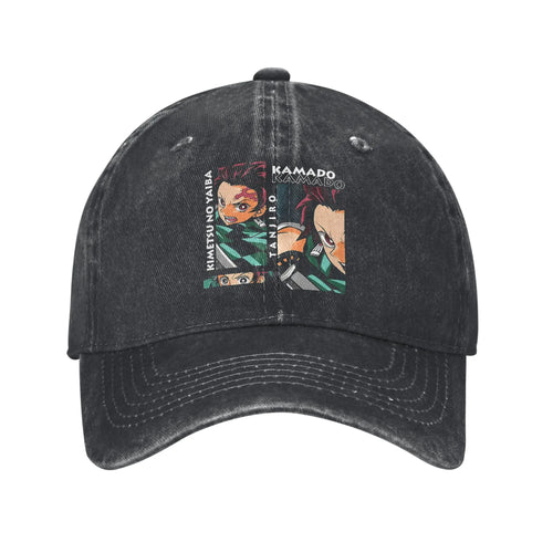 Tanjiro Hip Hop Caps Demon Slayer Baseball Hat