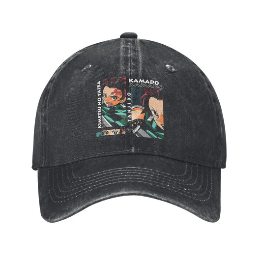 Tanjiro Hip Hop Caps Demon Slayer Baseball Hat
