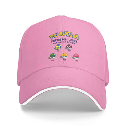 Baseball Cap Pokémon Team