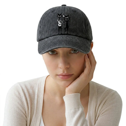 Black Cat Music Baseball Cap