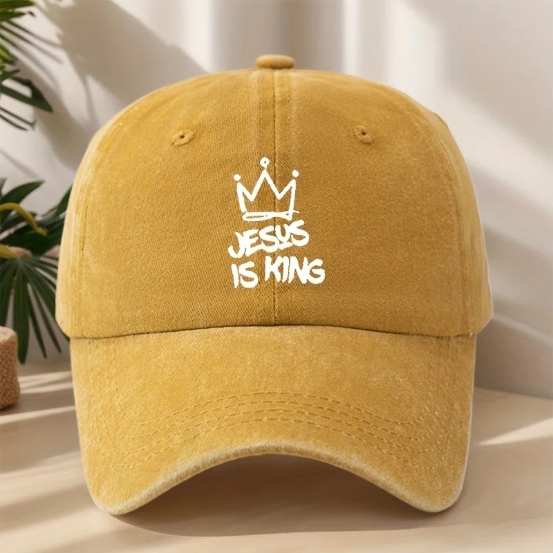 Crown Patterned Baseball Cap