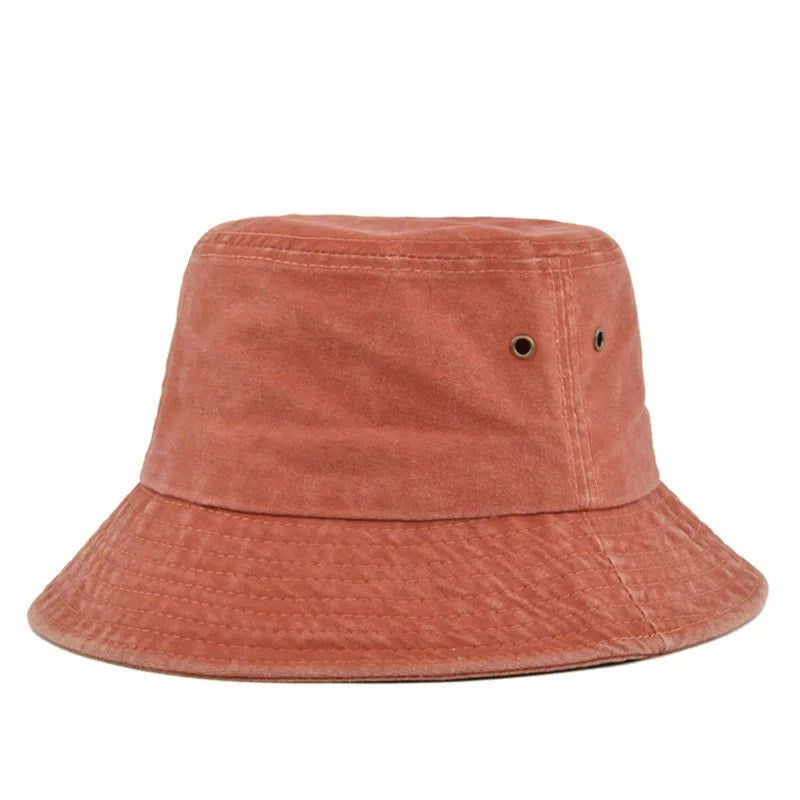 Vintage Washed Style Fisherman Hat Bucket Hats